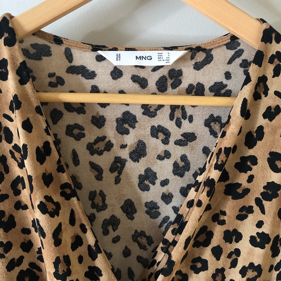 Mango Leopard Print Dress - Picture 2 of 3